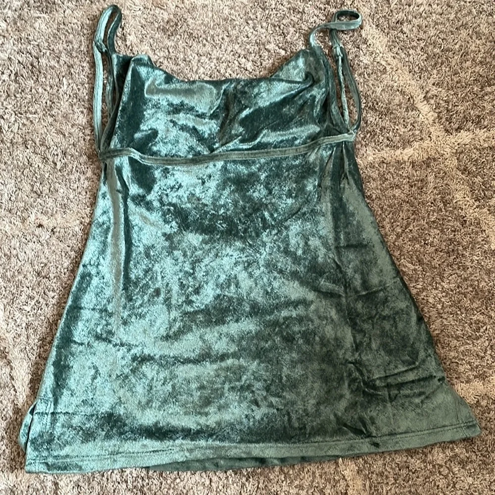 FREE PEOPLE All Night Velvet Knit Tunic size XS